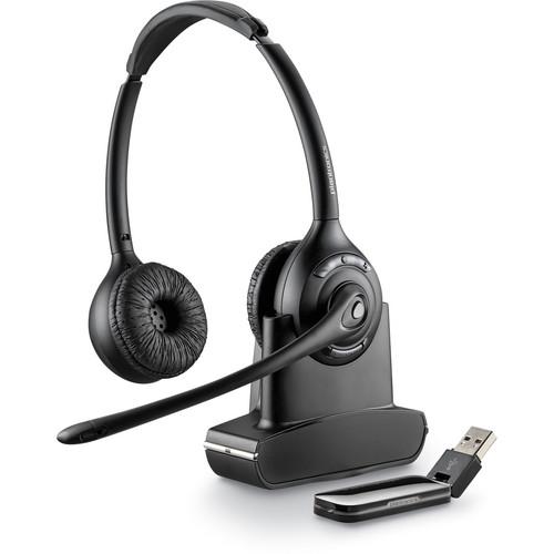Plantronics Savi W420 Binaural Over-the-Head USB Wireless Headset with Mic