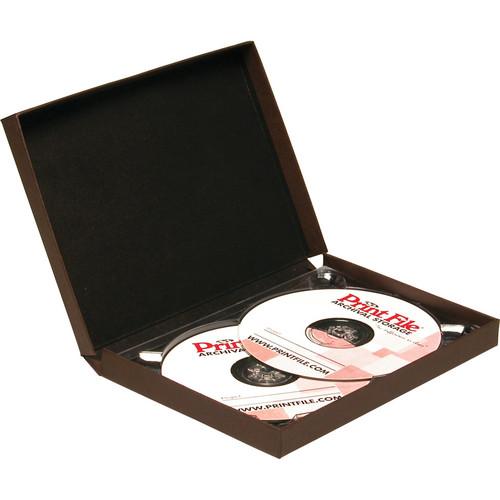 Print File Double CD Clamshell Folios