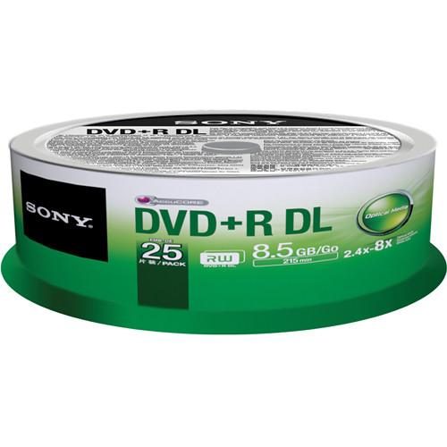 Sony DVD R 8.5 GB Dual Layer Recordable Discs