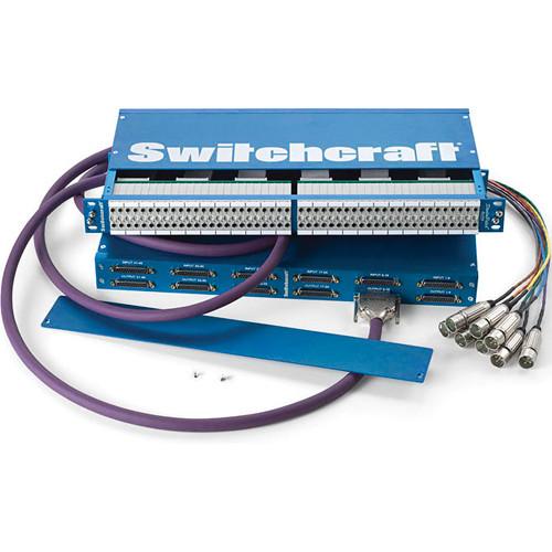 Switchcraft 96-Point StudioPatch Series Bantam Patchbay Programmable