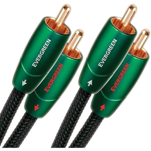 AudioQuest Evergreen 2 RCA Male to 2 RCA Male Stereo Audio Cable