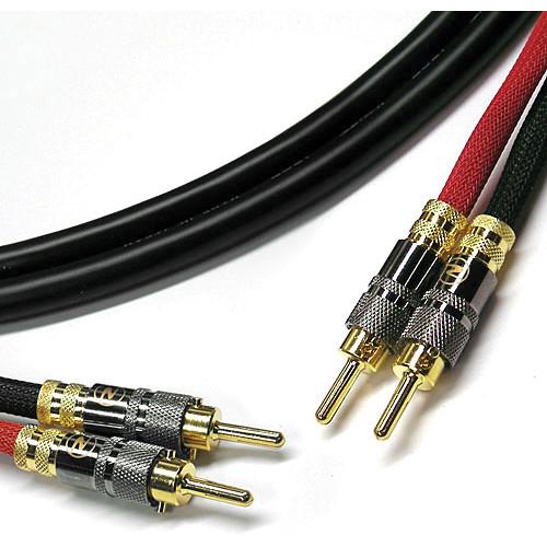 Canare 4S11 11GA Star Quad Speaker Cable - 2 Banana to 2 Banana