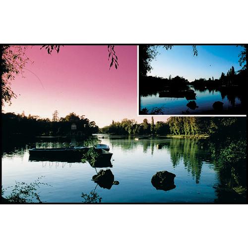 Cokin Z-Pro Series Fluorescent Pink 2 Hard-Edge Graduated 0.8 Filter