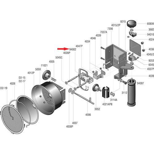 Lowel Socket Carriage Assembly for DP Light