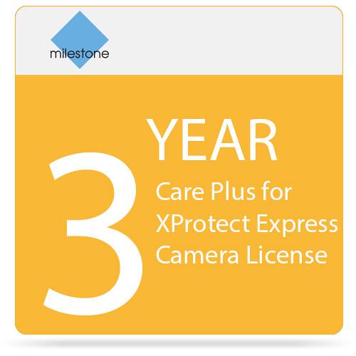 Milestone 3-Year Care Plus for XProtect Express Camera License