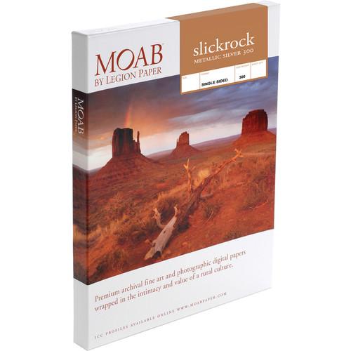 Moab Slickrock Metallic Silver 300 Archival Inkjet Paper