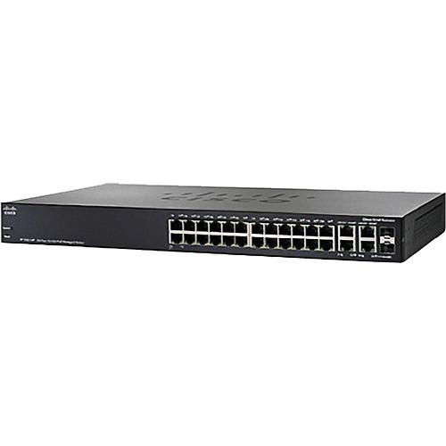 myMix SF300-24P Managed 24-Port 10 100 Power over Ethernet Switch