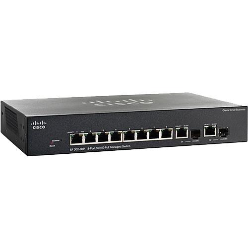 myMix SF302-08MP Managed 10-Port 10 100 Power over Ethernet Switch