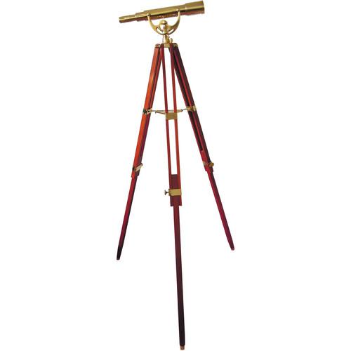Olivon 50mm Brass Zoom Telescope with Tripod