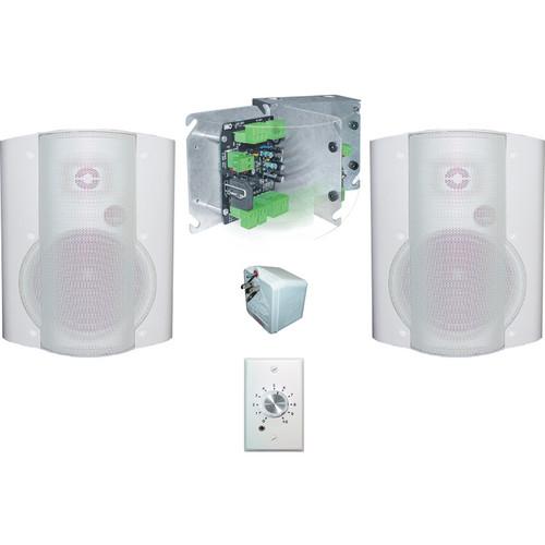 OWI Inc. 40W Amplifier and Surface Mounted Speaker Combination