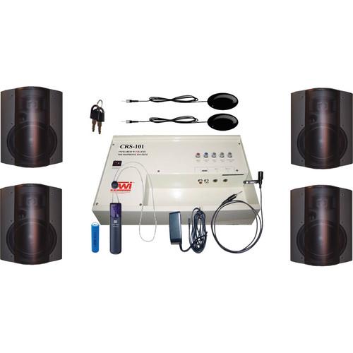 OWI Inc. CRS10152784B Infrared Wireless Microphone System & Speaker Package