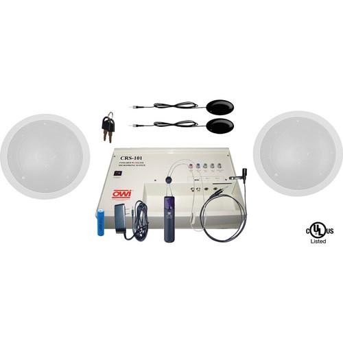 OWI Inc. CRS101IC62 Infrared Wireless Microphone System & Speaker Package
