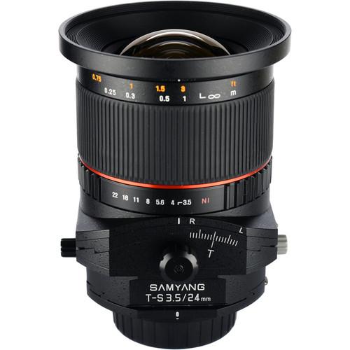 Samyang 24mm f 3.5 ED AS UMC Tilt-Shift Lens for Canon
