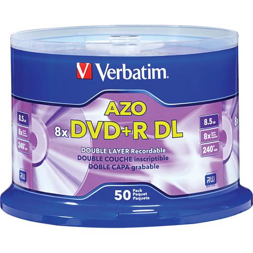 Verbatim DVD R Double Layer 8.5GB 8x Recordable Disc