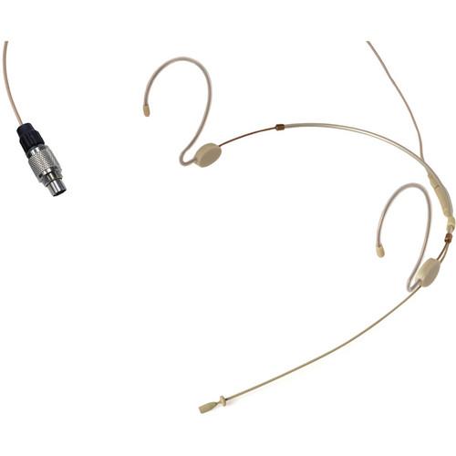 Voice Technologies VT701MKII Omni Headworn Microphone with Binder 5-Pin Connector