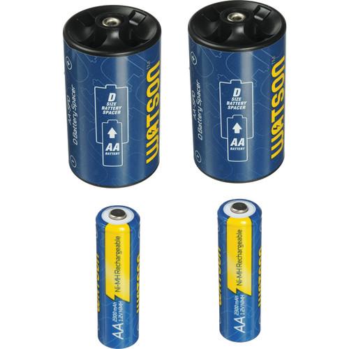 Watson D Spacer Pack with 2 AA NiMH Batteries