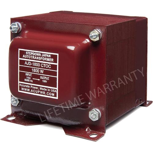 ACUPWR AJD-1800 Japan to US Step-Down Transformer