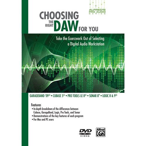 ALFRED DVD: Choosing the Right DAW