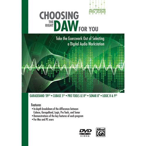 ALFRED DVD: Choosing the Right DAW for You