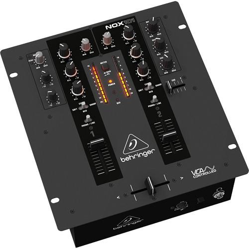 Behringer NOX101 2-Channel Pro DJ Mixer with Full VCA Control