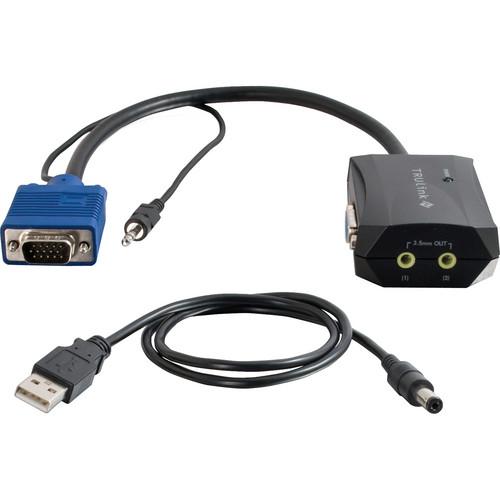 C2G TruLink 2-Port UXGA Monitor Splitter Cable