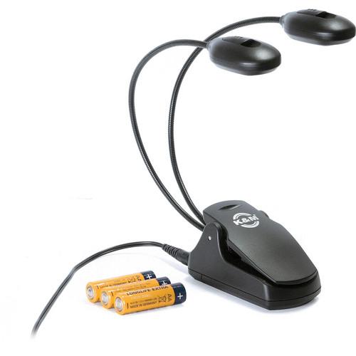 K&M 12270 Clamp-On Music Stand Light