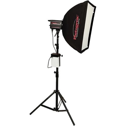 Photogenic ION Inverter with PL1250DRC 500W s Flash Head Softbox Kit