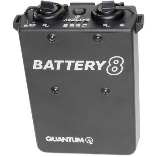 Quantum Instruments QB8 Rechargeable Battery with Charger for OMICRON 4 Video Light