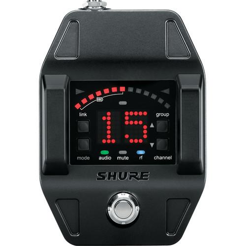 Shure GLXD6 Guitar Pedal Wireless Receiver with Integrated Tuner