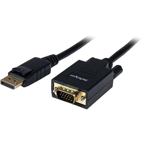 StarTech DisplayPort Male to VGA Male Cable, StarTech, DisplayPort, Male, to, VGA, Male, Cable