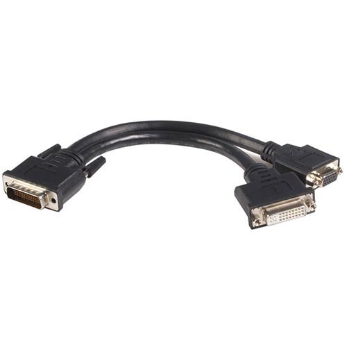 StarTech DMS-59 Male to DVI and VGA Female Y Cable