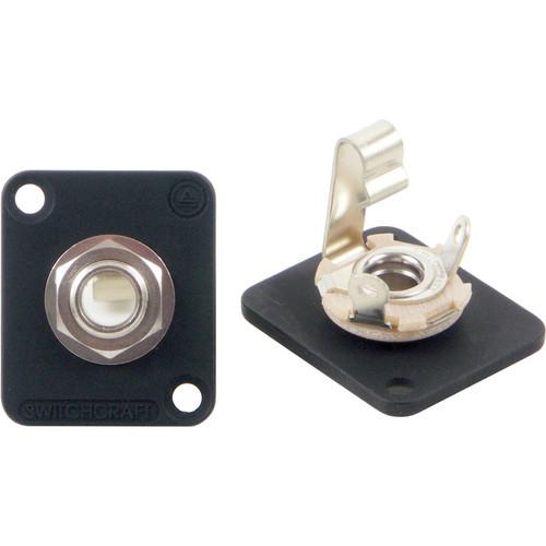 Switchcraft 1 4" Panel Mount Mono Jacks