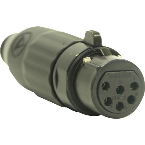 Switchcraft AAA Series 6-Pin XLR Female Cable Mount