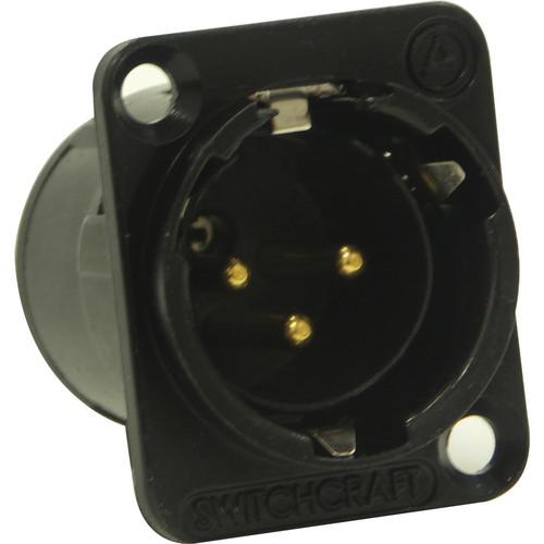 Switchcraft E Series 3-Pin XLR Male Solder Contacts