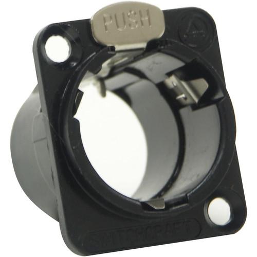 Switchcraft EH Series Empty Female Housing with Push Latch