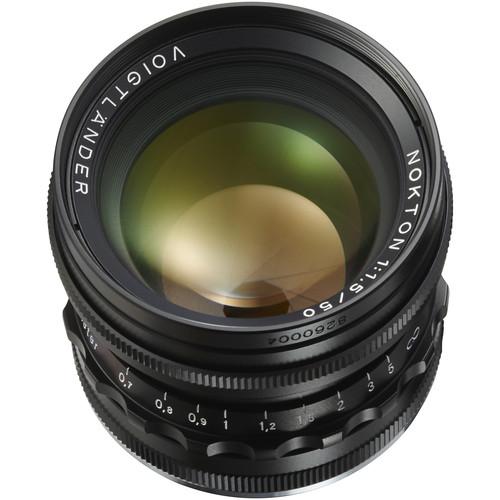 Voigtlander Nokton 50mm f 1.5 Aspherical Lens