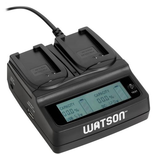 Watson Duo LCD Charger with Two EN-EL20 or EN-EL20a Battery Plates