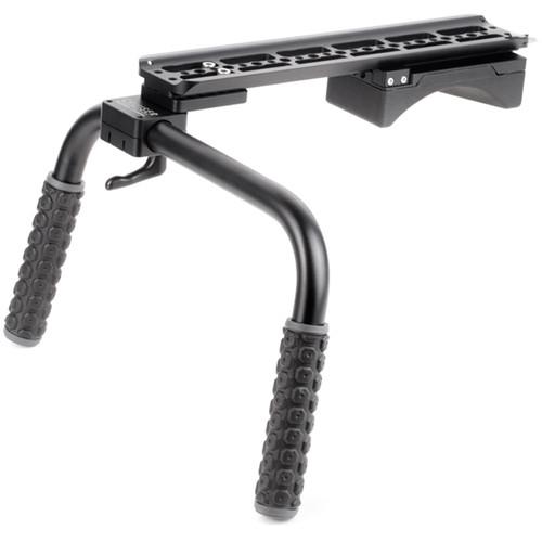 Wooden Camera Cruiser Modular Shoulder Rig with Rubber Grips