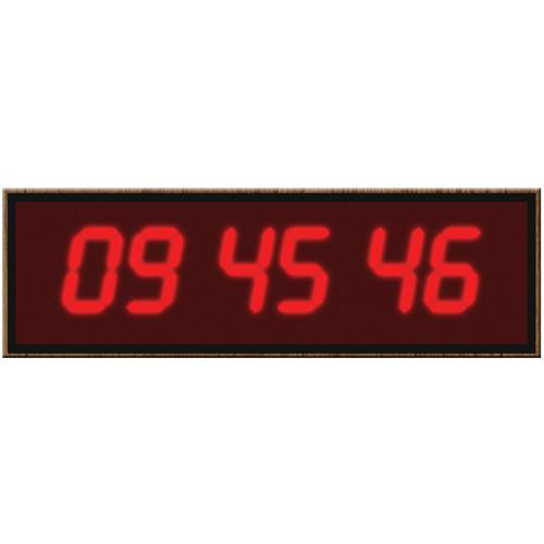 alzatex DSP456B_OAK 6-Digit Display with 4" High Solid-Segment Digits