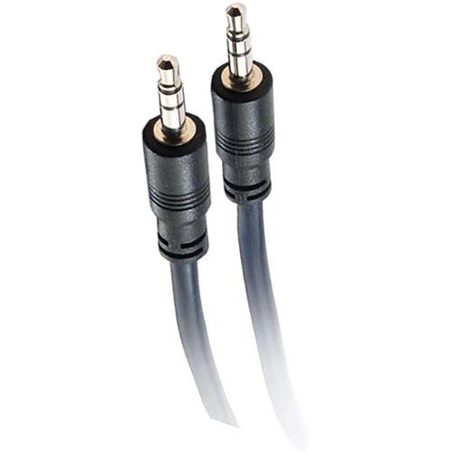 C2G Plenum-Rated 3.5mm Stereo Audio Cable with Low Profile Connectors