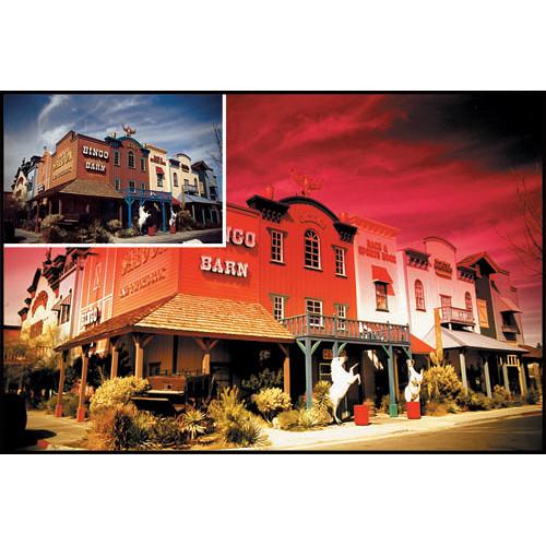 Cokin Z-Pro Series Fluorescent Red 1 Hard-Edge Graduated 0.4 Filter