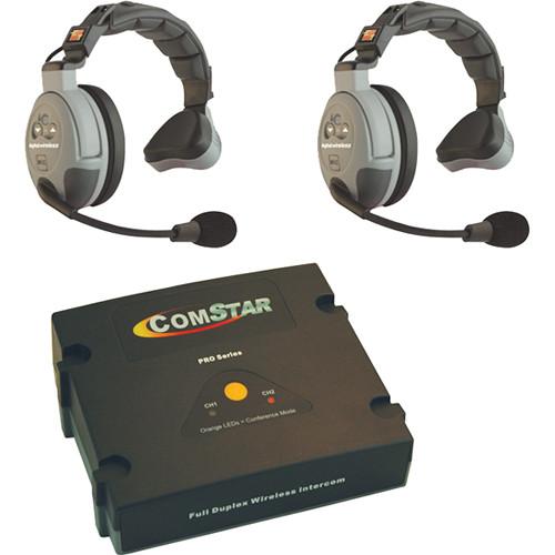 Eartec COMSTAR XT-2 2-User Full Duplex Wireless Intercom System