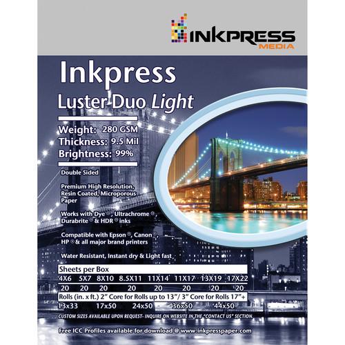 Inkpress Media Luster Duo 280 Paper