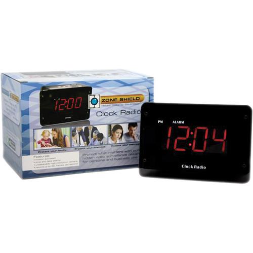 KJB Security Products C1230HC Hardwired Clock Radio Covert Color Camera