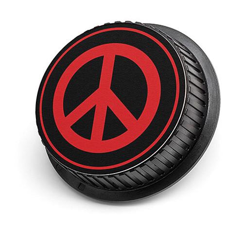 LenzBuddy Peace Sign Rear Lens Cap for Canon Cameras