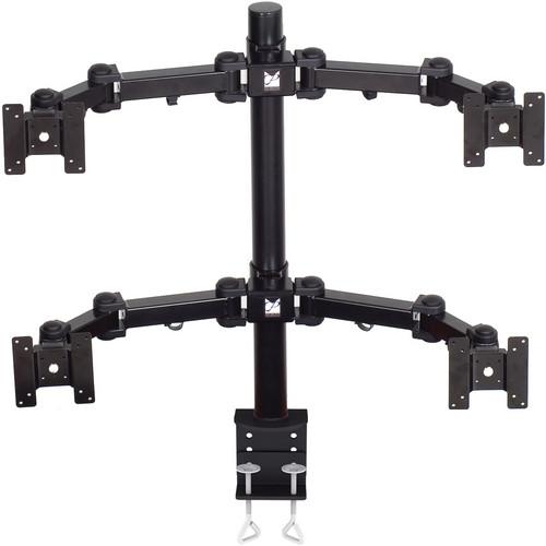 Premier Mounts MM-AC284 Dual Display Articulating Arms on 28" Tube