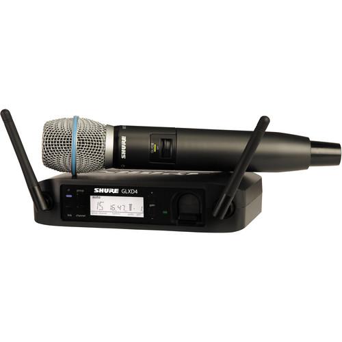 Shure GLXD24 Beta87A Handheld Wireless System