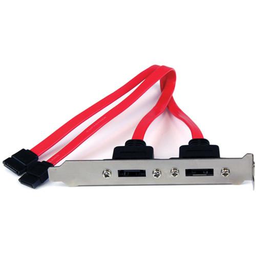 StarTech 2-Port SATA to eSATA Slot Plate Bracket