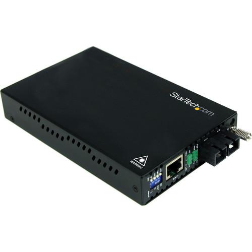 StarTech ET90110SC2 10 100 Mb s Multi Mode Fiber Media Converter SC 2km