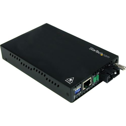 StarTech ET90110SM302 10 100 Mb s Single Mode Fiber Media Converter SC